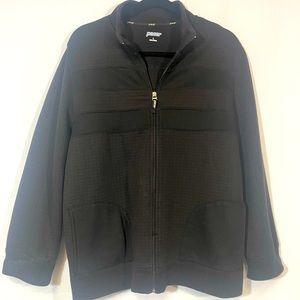 Pacer Black Zip Up Fleece size Large